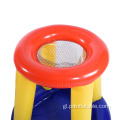 Aro de baloncesto flotante inflable